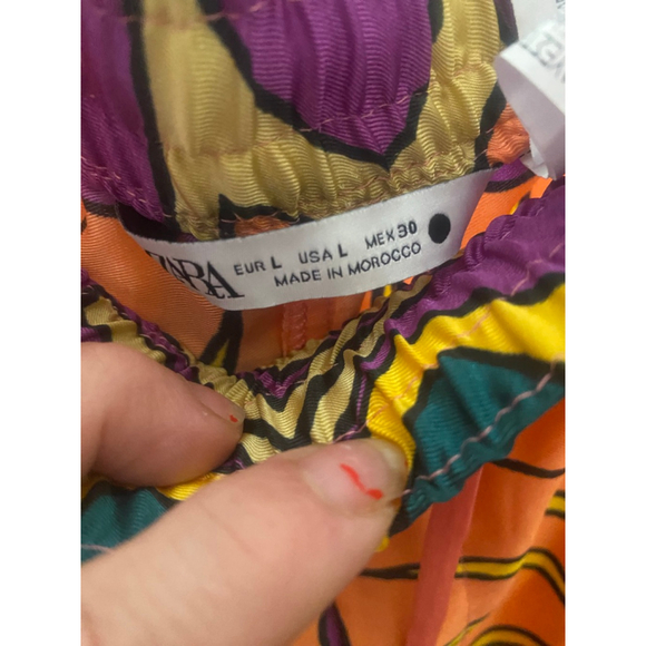 Women's ZARA Floral Pant Set in, Size S/L - Picture 7 of 11